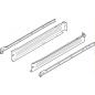 Preview: blum METABOX Stahlzarge N = 54 mm, Teilauszug, 25 kg, NL=400 mm, Schraubversion