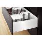 Preview: blum LEGRABOX pure Zarge C=176,8mm, NL=550 mm, seidenweiß matt