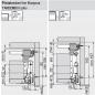 Preview: TANDEMBOX Seitenstabilisierung - nach oben gebaut, NL=450mm, Vollauszug, Schubkasten/Frontauszug ZST.450BA