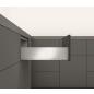 Preview: blum LEGRABOX pure Zarge K=128,3mm, NL=400 mm, Inox