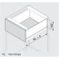 Preview: blum LEGRABOX pure Zarge C=176,8mm, NL=550 mm, terraschwarz matt 770C5502S