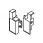 Preview: Frontbefestigung links/rechts für Innenschubkasten für blum METABOX Höhe M = 86 mm