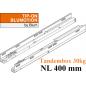 Preview: TANDEMBOX TIP-ON Blumotion Korpusschiene Vollauszug, 30 kg, NL= 400mm, li/re