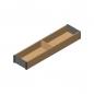 Mobile Preview: AMBIA-LINE Rahmen schmal für LEGRABOX Schubkasten, Holzdesign, NL=450 mm, Breite=100 mm