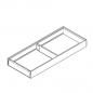 Mobile Preview: AMBIA-LINE Rahmen breit für LEGRABOX Schubkasten, Stahl, NL=550 mm, Breite=200 mm
