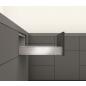 Preview: blum LEGRABOX pure Zarge M=90,3mm, NL=450 mm, polarsilber matt