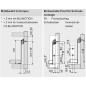 Preview: blum METABOX Stahlzarge K = 118 mm, Teilauszug, 25 kg, NL=400 mm, Schraubversion