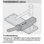 Preview: Einschlagstempel, Frontbefestigung TANDEMBOX intivo, TANDEMBOX plus, METABOX