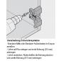 Preview: Bohrlehre für Montageplatten, Scharniersysteme CLIP top und MODUL