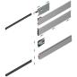 Preview: REVEGO uno, Pocketschiene (Set), NL=500 mm, links