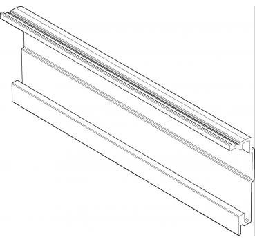 SERVO-DRIVE Trägerprofil horizontal, zum Ablängen, Länge=1143mm, Z10T1143B