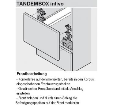 Körnerlehre für TANDEMBOX, METABOX