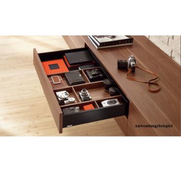 AMBIA-LINE Querteiler, für LEGRABOX/MERIVOBOX Holzdesign, Rahmenbreite 100mm, ZC7Q010SH