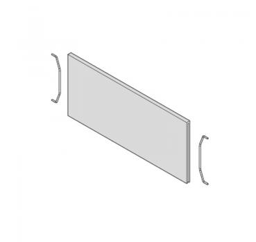 AMBIA-LINE Querteiler für LEGRABOX Schubkasten, Holzdesign, für Rahmenbreite 242 mm