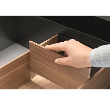 AMBIA-LINE Querteiler für LEGRABOX Schubkasten, Holzdesign, für Rahmenbreite 218 mm