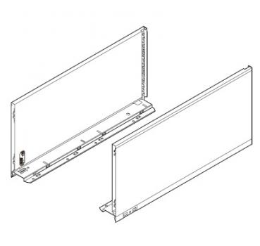 blum LEGRABOX pure Zarge F=239,9mm, NL=600 mm, Inox 770F6002I