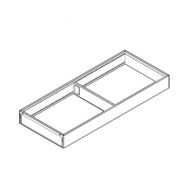 AMBIA-LINE Rahmen breit für LEGRABOX Schubkasten, Stahl, NL=550 mm, Breite=200 mm