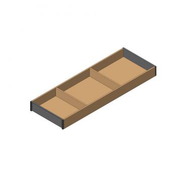 AMBIA-LINE Rahmen, für LEGRABOX/MERIVOBOX, Holzdesign, NL=600 mm, Breite=200 mm, ZC7S600RH2