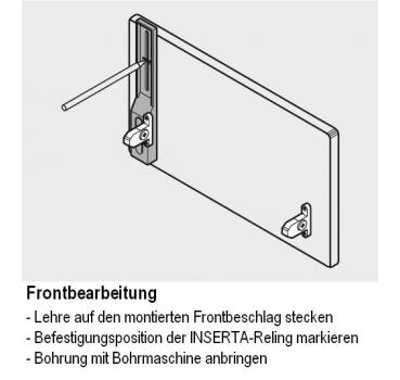 Anreißlehre für Reling TANDEMBOX, METABOX