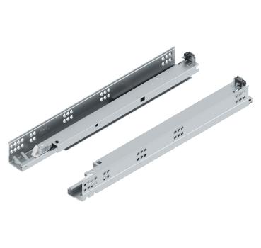 TANDEM plus TIP-ON Vollauszug, Führung, 30 kg, NL=420 mm, ohne Kupplung, links/rechts