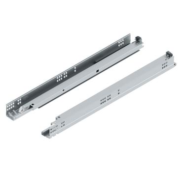 TANDEM plus TIP-ON Vollauszug, Führung, 30 kg, NL=600 mm, ohne Kupplung, links/rechts