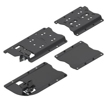 REVEGO uno, Pocketverbinder Set, für Aufsatzschrank, für Pocketseitendicke 15 bis 19 mm, links