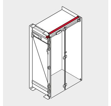REVEGO duo, Laufträger Set, für lichte Weite in der Anwendung: 1350 mm, links