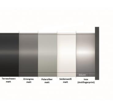 blum LEGRABOX pure Zarge M=90,3mm, NL=500 mm, carbonschwarz matt