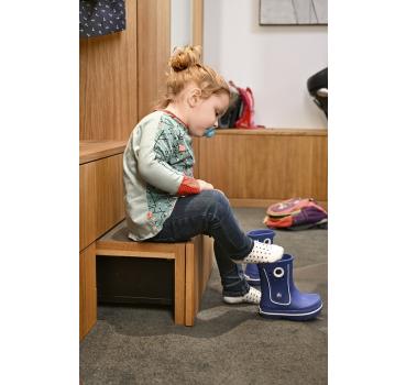 SPACE STEP Set, Kunststoff / Stahl, NL=460 mm