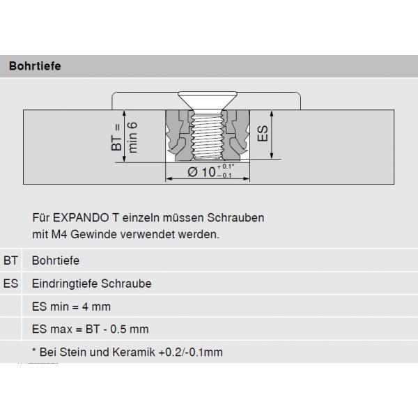 LEGRABOX Front-/Bodenstabilisierung, EXPANDO T, Z96.00T1
