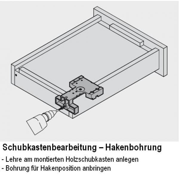 Bohrlehre für TANDEM, MOVENTO