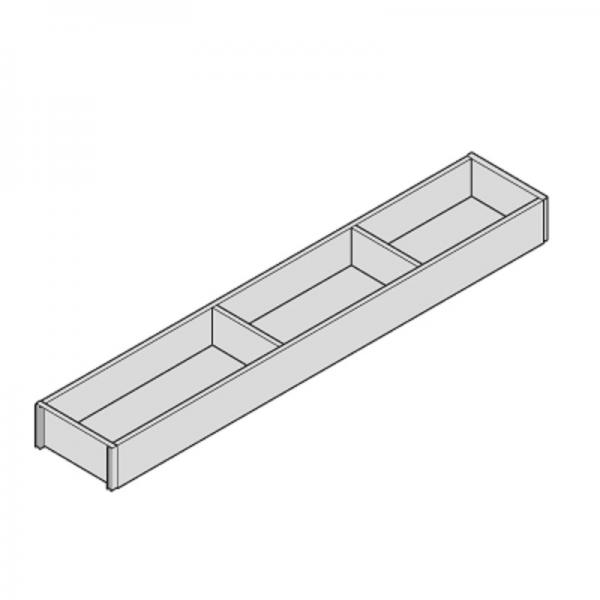 AMBIA-LINE Rahmen schmal für LEGRABOX Schubkasten, Holzdesign, NL=600 mm, Breite=100 mm