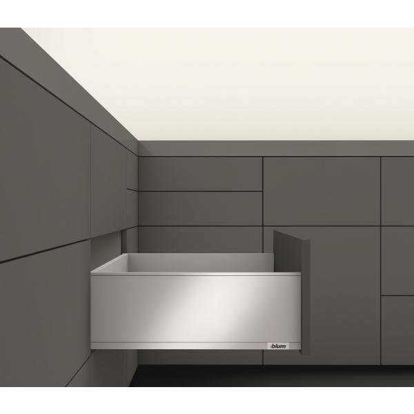 blum LEGRABOX pure Zarge C=176,8mm, NL=550 mm, polarsilber matt