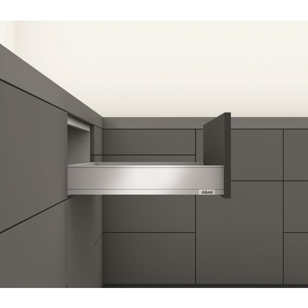 blum LEGRABOX pure Zarge M=90,3mm, NL=550 mm, oriongrau matt