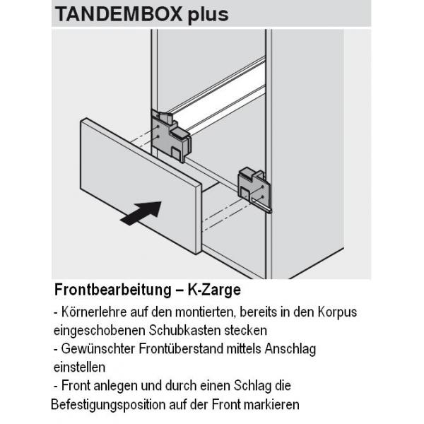 Körnerlehre für TANDEMBOX, METABOX