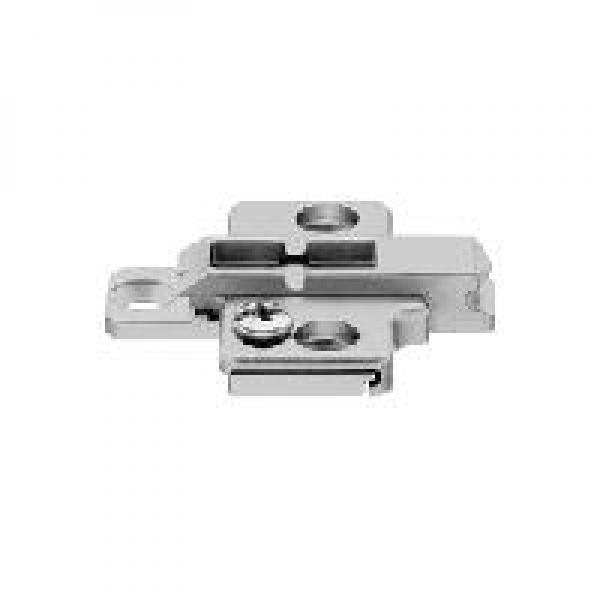 CLIP Montageplatte, 0 mm, Zink, Spax-Schrauben, HV: 2-teilig