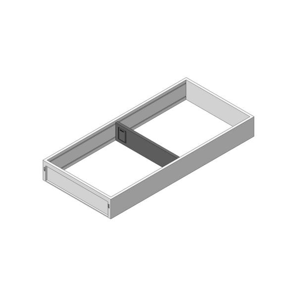 AMBIA-LINE Rahmen breit für LEGRABOX Schubkasten, Stahl, NL=550 mm, Breite=200 mm