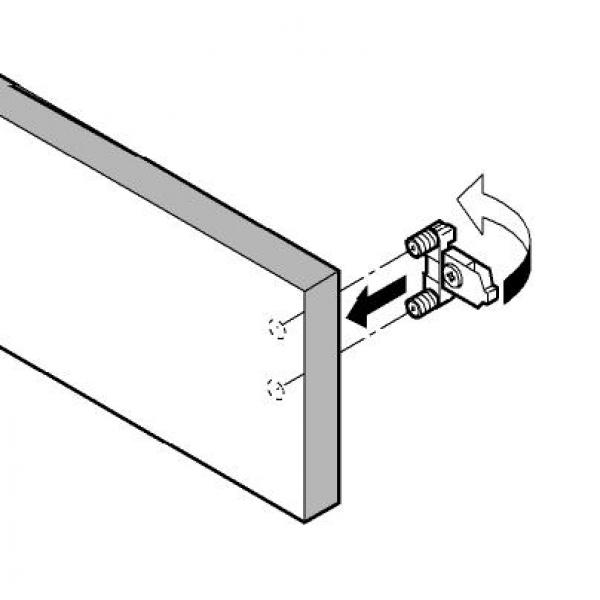 TANDEMBOX  Frontbefestigung, symmetrisch, INSERTA