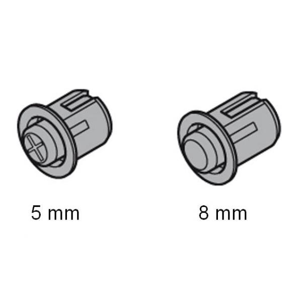 Blum Distanzpuffer, Bohrdurchmesser 8mm, 993.0830.01