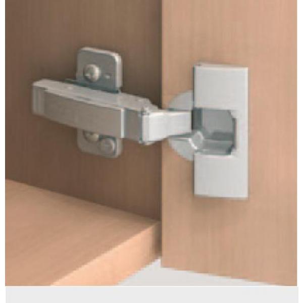 CLIP top Standardscharnier 107°, hochgekröpft, ohne Feder, Topf: INSERTA