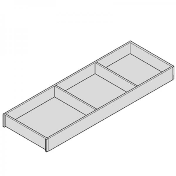 AMBIA-LINE Rahmen, für LEGRABOX/MERIVOBOX, Holzdesign, NL=600 mm, Breite=200 mm, ZC7S600RH2