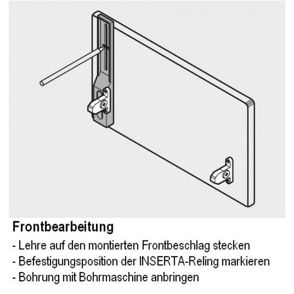 Anreißlehre für Reling TANDEMBOX, METABOX