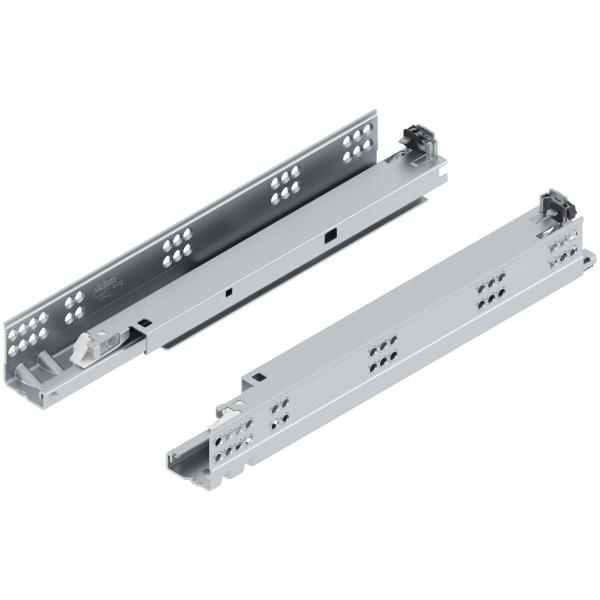 TANDEM plus TIP-ON Vollauszug, Führung, 30 kg, NL=380 mm, mit Kupplung, links/rechts