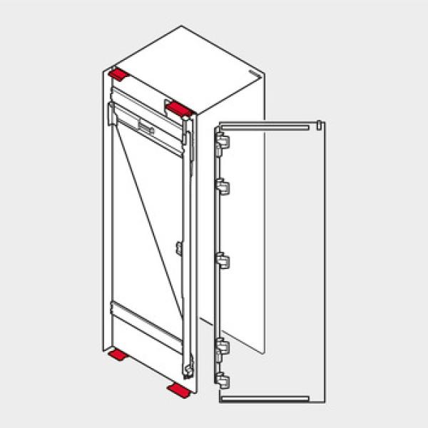 REVEGO uno, Pocketverbinder (Set), für Anwendung ohne Sockel, für Pocketseitendicke 15 bis 19 mm, links