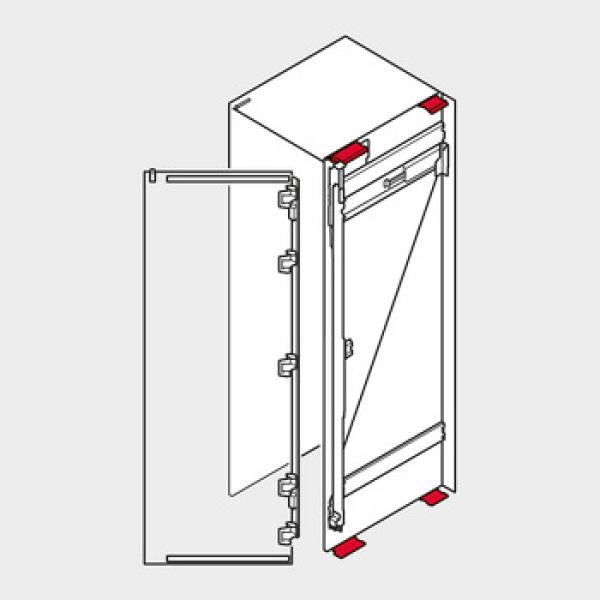 REVEGO uno, Pocketverbinder (Set), für Anwendung ohne Sockel, für Pocketseitendicke 15 bis 19 mm, rechts