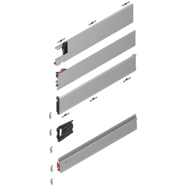 REVEGO duo, Pocketschiene Set, NL=525 mm, links