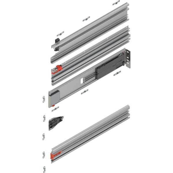 REVEGO duo, Pocketschiene (Set), NL=450 mm, rechts