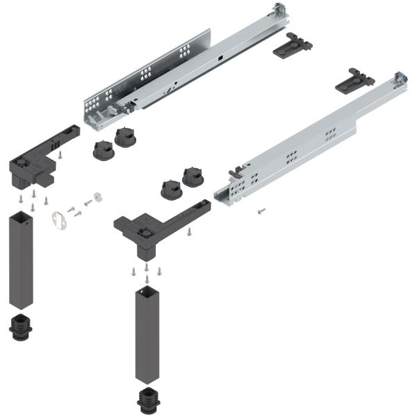 SPACE STEP Set, Kunststoff / Stahl, NL=460 mm