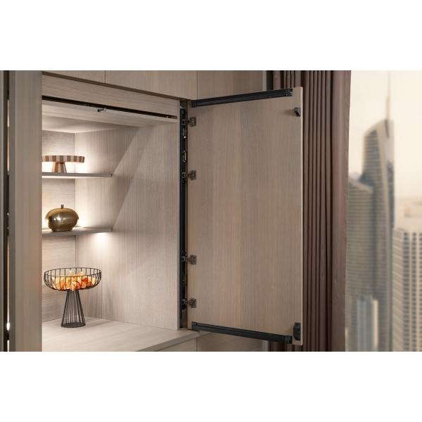 801T1140.R3 REVEGO uno, Scharnierträger Set, für Pockethöhe 1142–1356 mm, rechts