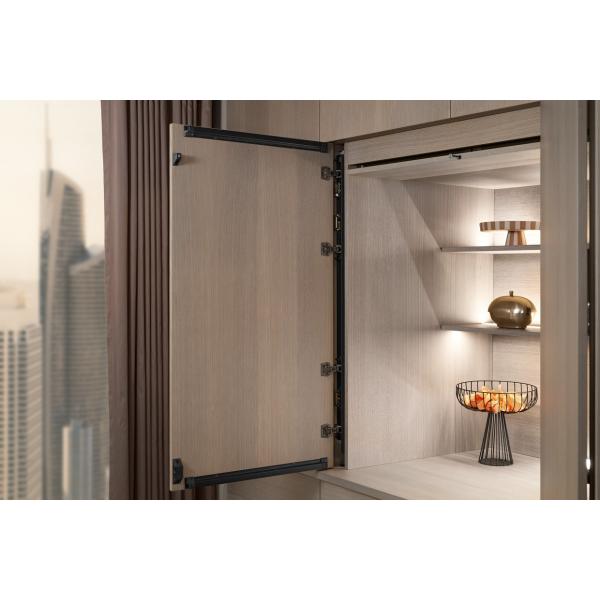 801T1350.R3 REVEGO uno, Scharnierträger Set, für Pockethöhe 1357–1506 mm, rechts